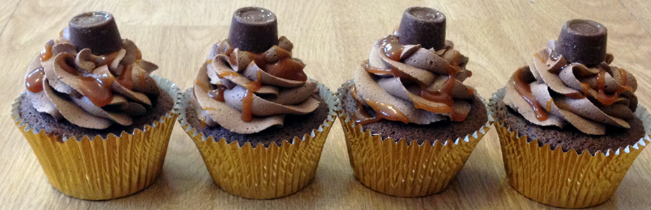 Rolo Cupcakes